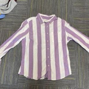 Long Sleeve American Eagle Button Down Shirt